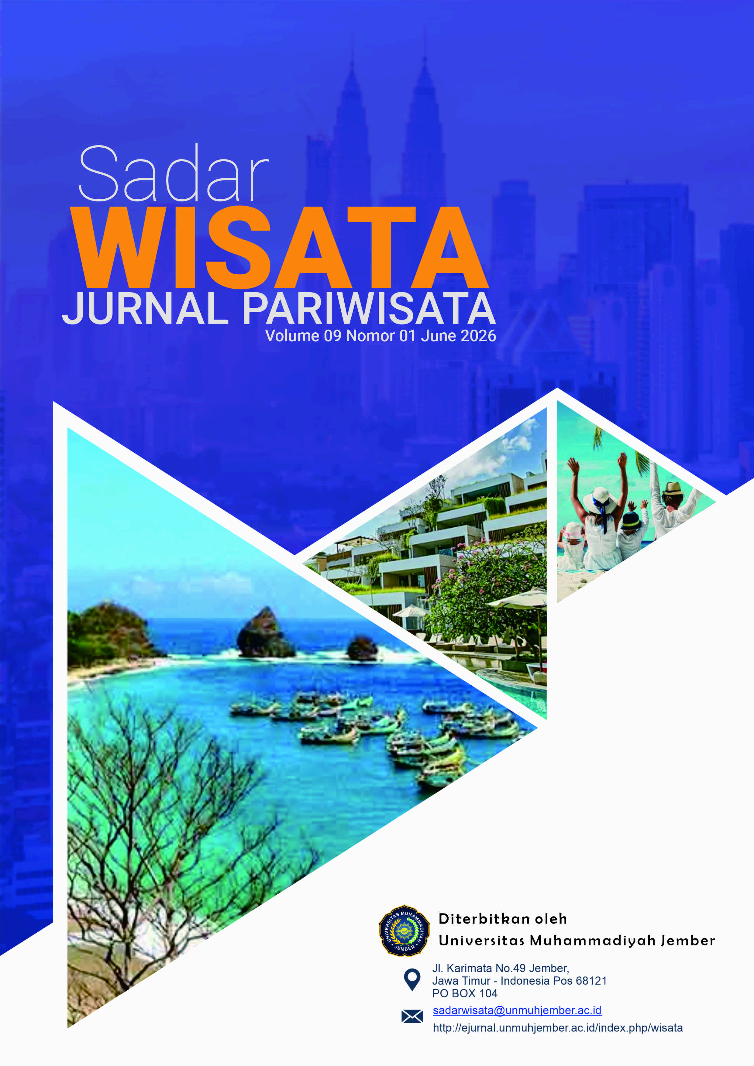 					View Vol. 9 No. 1 (2026): Sadar Wisata: Jurnal Pariwisata
				