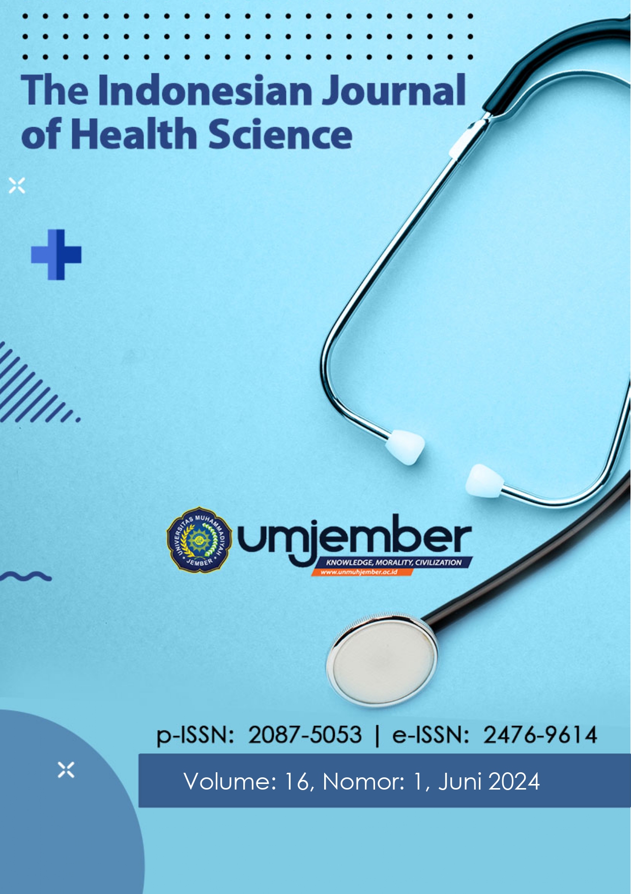 					View Vol. 16 No. 1 (2024): The Indonesian Journal of Health Science
				