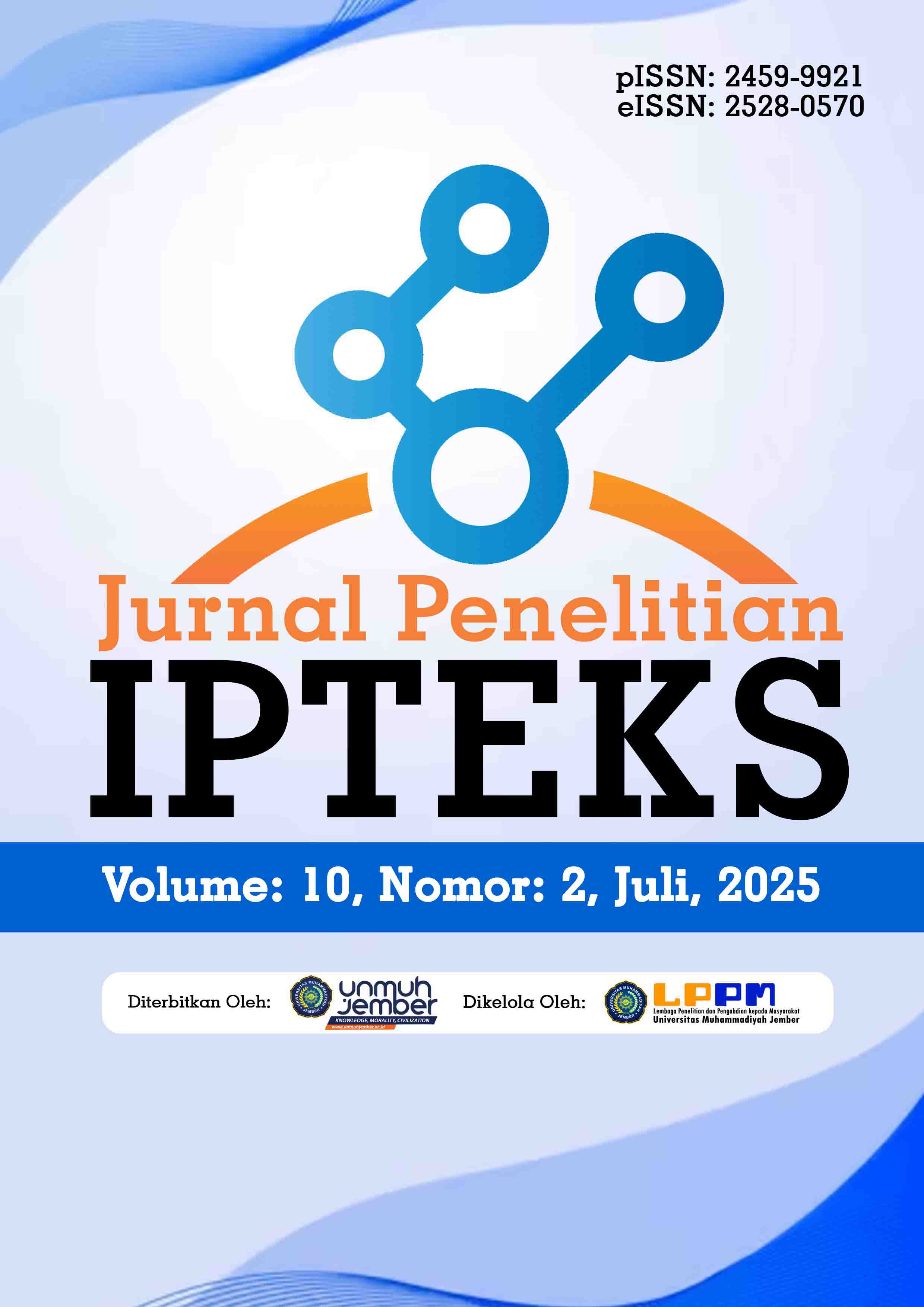 					View Vol. 10 No. 2 (2025): JURNAL PENELITIAN IPTEKS
				
