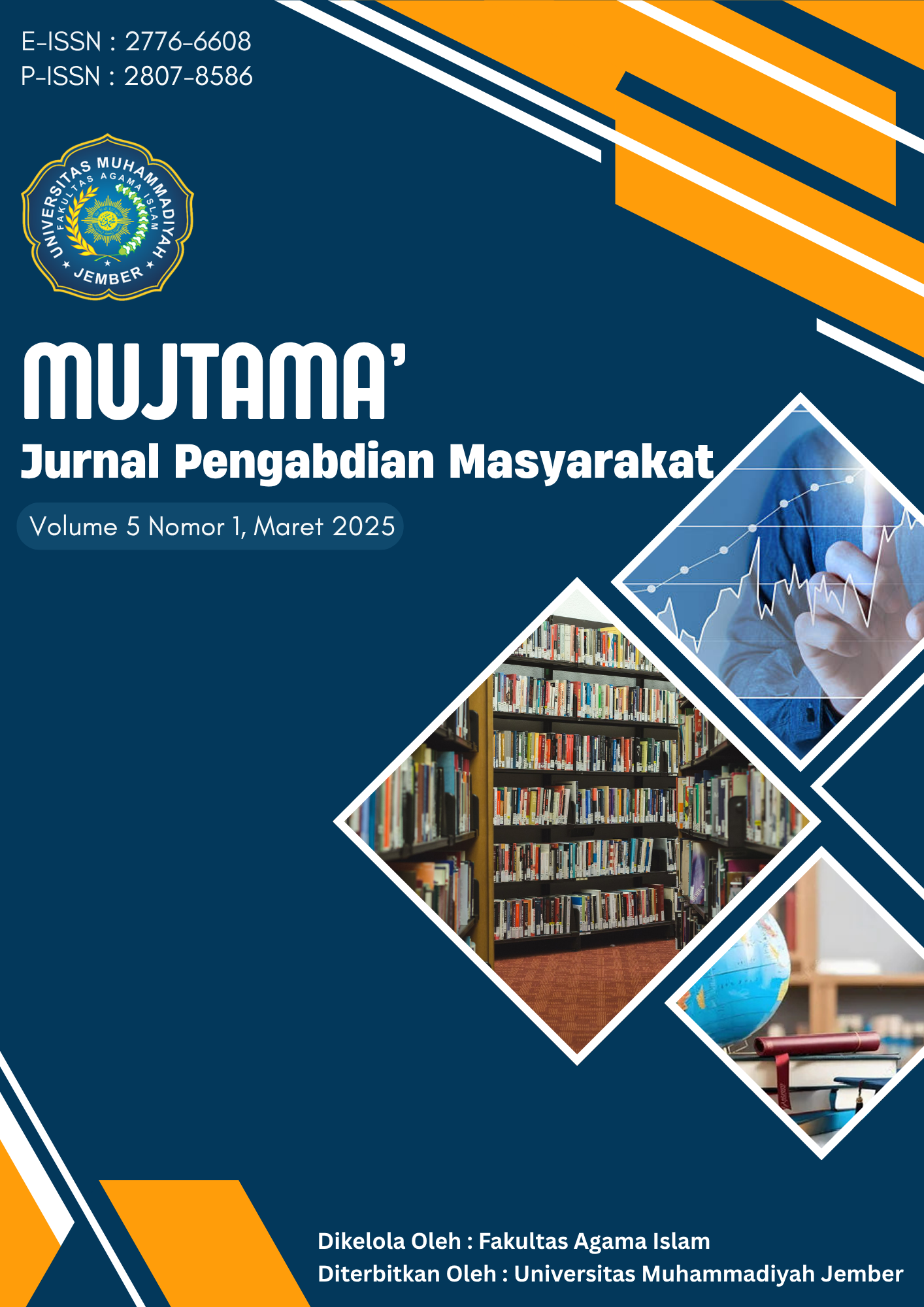 					View Vol. 5 No. 1 (2025): Mujtama’ Jurnal Pengabdian Masyarakat
				