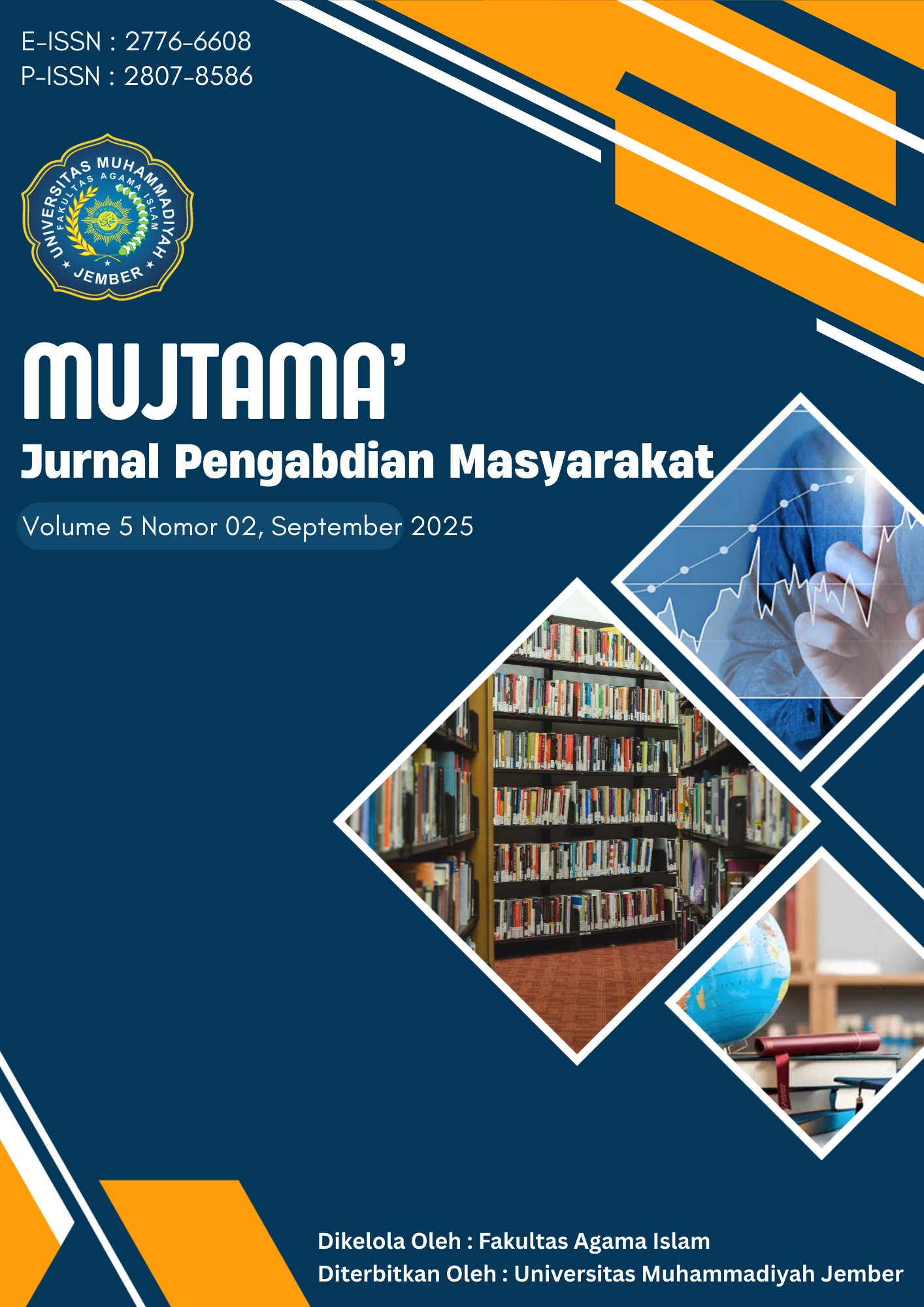 					View Vol. 5 No. 2 (2025): Mujtama’ Jurnal Pengabdian Masyarakat
				